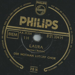 The Norman Luboff Choir - Laura / Tenderly