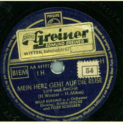 Peter Scheeben; Willy Berking Orch. - Mein Herz geht auf...