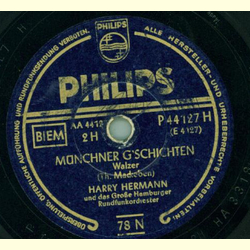 Harry Hermann Orch. - Ein Walzertraum / Münchner Gschichten