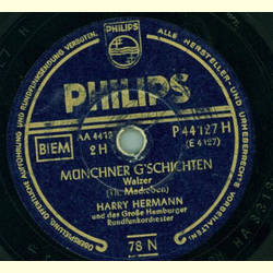 Harry Hermann Orch. - Ein Walzertraum / Mnchner Gschichten