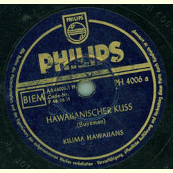 Kilima Hawaiians - Hawaiianischer Kuss / Im blauen Meer liegt mein Hawaii