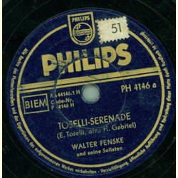 Walter Fenske Orch. - Toselli-Serenade / Ksse im Dunkeln