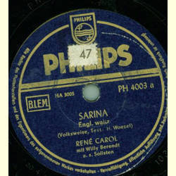 René Carol - Sarina / Mandolino, Mandolino