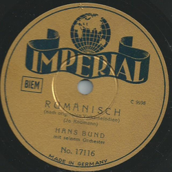 Hans Bund - Kleiner Tanz / Rumnisch