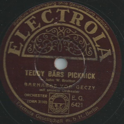 Barnabas von Geczy mit seinem Orchester - Teddy Bärs Picknick / Ständchen