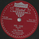 Tab Smith his Fabulous Alto and Orchestra - Mr. Gee / In...