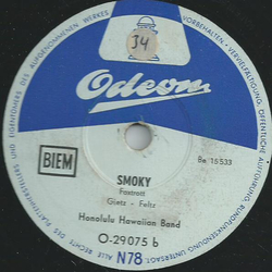 Honolulu Hawaiian Band - Drei braune Mädchen / Smoky