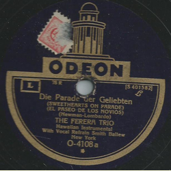 The Ferera Trio - Die Parade der Geliebten / Mondschein...