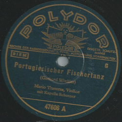 Mario Traversa, Violine - Portugiesischer Fischertanz /...