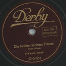 Pikkolo-Duett - Die beiden kleinen Finken, Polka / Die...