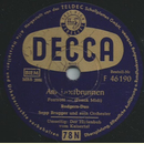 Sepp Brugger und sein Orchester / Das Rodgers-Duo - Am...