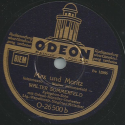 Walter Sommerfeld - Steckenpferd-Parade / Max und Moritz