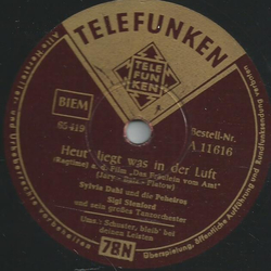 Sylvia Dahl und die Peheiros - Heut liegt was in der Luft...