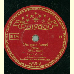 René Carol und das Comedien-Quartett - Finkenlied / Der gute Mond