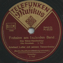 Adalbert Lutter mit seinem Tanzorchester - Frohsinn am...