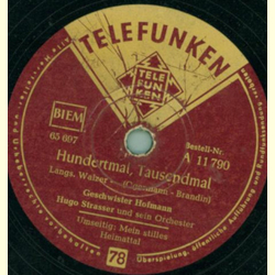 Geschwister Hofmann - Hundertmal, tausendmal / Mein...
