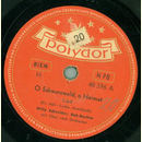 Willy Schneider mit Chor und Orchester - O Schwarzwald, o...