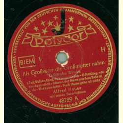 Alfred Hause mit seinen Tanz-Solisten - Als Grovater die...