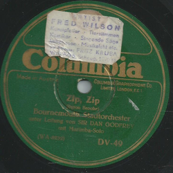 Bournemouth Stadtorchester: Sir Dan Godfrey - Zip-Zip /...