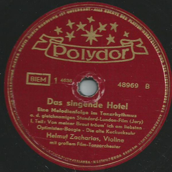 Helmut Zacharias - Das singende Hotel