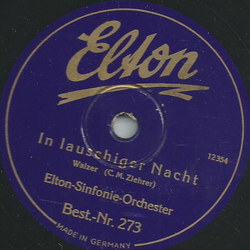 Elton-Sinfonie-Orchester - Grostadtkinder / In lauschiger Nacht