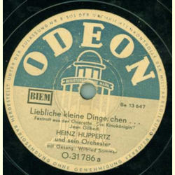 Wilfried Sommer, Heinz Huppertz und sein Orchester -...