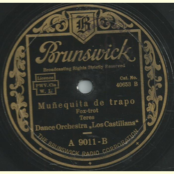 Dance Orchestra  Los Castilians - Diablesa / Munequita de trapo