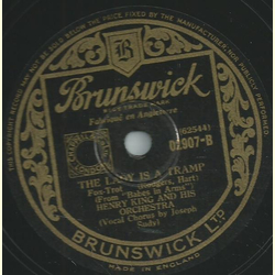 Henry King and his Orchestra - Where or when / The Lady is a tramp