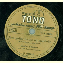 Gustav Winckler - Send en hilsen hjem / Med guitar, bango og mandolin