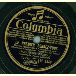 Jacqueline Moreau - Le Premier Rendez-vous / Le Colonel a...