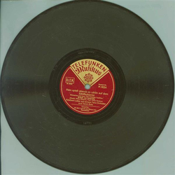 Adalbert Lutter mit seinem Tanzorchester - Hein spielt abends so schn auf dem Schifferklavier / Ich fahr mit dir ins Blaue rein