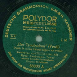 Georgine von Milinkovic und Horst Taubmann - Der...