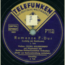 Georg Kulenkampff - Romanze F-Dur (Beethoven)