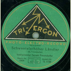 Instrumental-Terzett Freundorfer - Unser schnes Oberland / Schwantalerhher Lndler