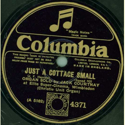 Organ Solo by Jack Courtnay - The world is waiting for the sunsrise / Just a cottage small