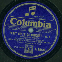 New Queens Hall Light Orchestra - Petit Suite De Concert (2 Platten)