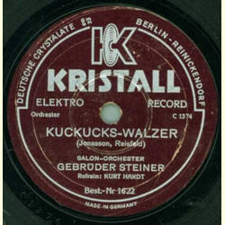 Kurt Hardt - Kuckucks-Walzer / Wiener Frauen 