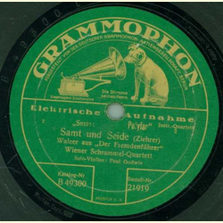 Wiener Schrammel-Quartett - Stndchen-Serenade / Samt und Seide