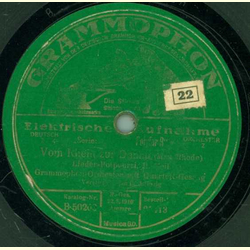 Grammophon-Orchester - Vom Rhein zur Donau, I. Teil / II. Teil