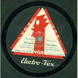 Max Kuttner - Morgen wolln wir heiraten / Trink, trink, Brderlein, trink