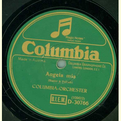 Columbia Orchester - Angela mia / Felicitazioni