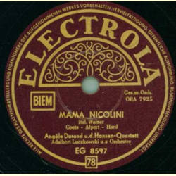 Angèle Durand und das Hansen-Quartett - Mama Nicolini /...