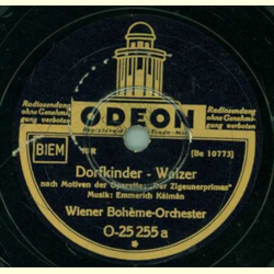 Wiener Bohme-Orchester - Dorfkinder / Die letzten Tropfen