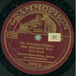 Clemens Kaiser-Breme - Ein rheinisches Mädchen beim...