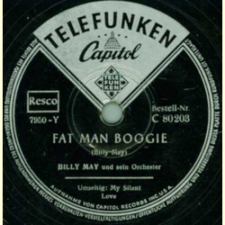 Billy May und sein Orchester - My Silent Love / Fat Man Boogie