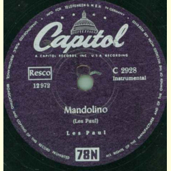 Les Paul & Mary Ford - Whither Thou Goest / Mandolino