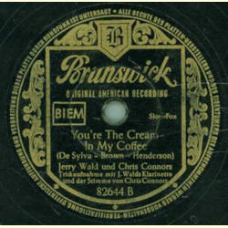 Jerry Wald und Chris Connors - Cherokee / You`re The Cream In My Coffee