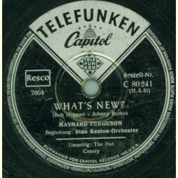Maynard Ferguson tp, Stan Kenton Orchestra - The Hot Canary / Whats New?