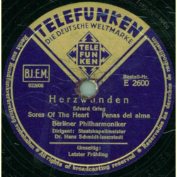 Berliner Philharmoniker: Dr. Hans Schmidt-Isserstedt - Herzwunden / Letzter Frühling