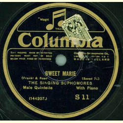 Layton and Johnstone / The Swinging Sophomores - My blue heaven / Sweet Marie